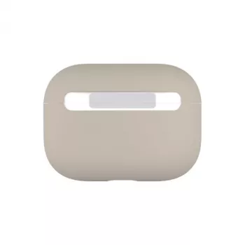 UNIQ Lino szilikon tok Apple AirPods Pro készülékhez - bézs ivory