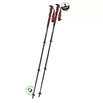 Komperdell Carbon Pro Zero Compact túrabotok - Malbec
