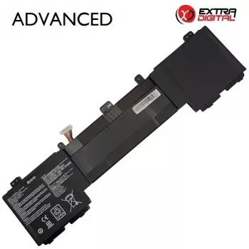 ASUS C42N1630 Li-polimer laptop akkumulátor 4210mAh 15,2V, 64Wh, 4 cellás, fekete