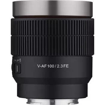 Samyang V-AF T 2.3/100 FE Sony E autofókusz teleobjektív