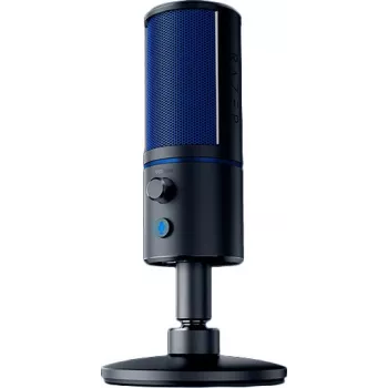 Razer Seiren X kardioid kondenzátormikrofon, PS4-verzió, fekete (RZ19-02290200-R3G1)