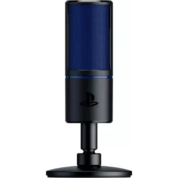 Razer Seiren X kardioid kondenzátormikrofon, PS4-verzió, fekete (RZ19-02290200-R3G1)