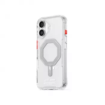 Skinarma Saido mágneses töltőtok iPhone 17-hez - átlátszó