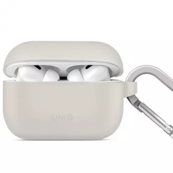 UNIQ Vencer szilikon tok Apple AirPods Pro 2. generációhoz (2022/2023) - krétszürke