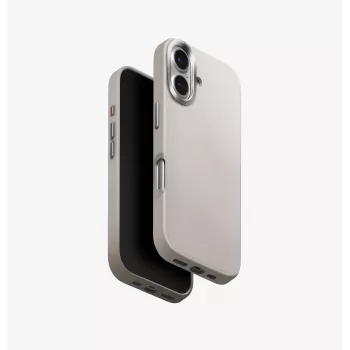 UNIQ Lyden MagClick töltőtok iPhone 17-hez - agyag
