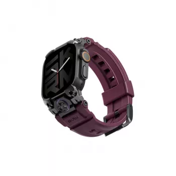 Skinarma Talon szíj Apple Watch Ultra 49mm-hez, bordó