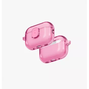 UNIQ Glase Pro Lock tok AirPods Pro 3-hoz – rózsaszín