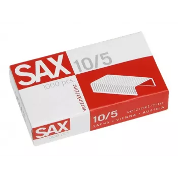 Sax tűzőkapocs 1-105-00 Nr. 10 5 mm horganyzott, 1000 darab