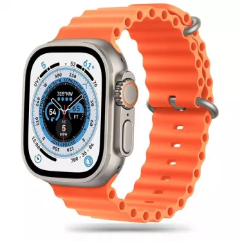 TECH-PROTECT IconBand Pro Apple Watch szíj 42/44/45/49mm narancssárga