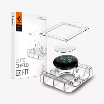 SPIGEN Elite Shield EZ Fit 2 darabos hidrogél fólia képernyővédő Google Pixel Watch 3/4/5-höz (41mm) tiszta