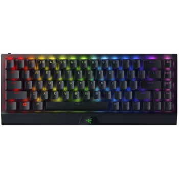 Razer BlackWidow V3 Mini HyperSpeed 65% vezeték nélküli mechanikus gaming billentyűzet - Razer Yellow Switches, Chroma RGB, Bluetooth 5.0, USB-C, fekete