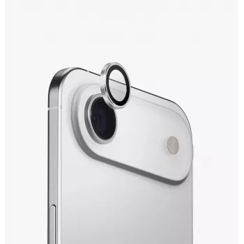 UNIQ Optix alumínium kameravédő felhelyezővel Apple iPhone Air-hez, ezüst