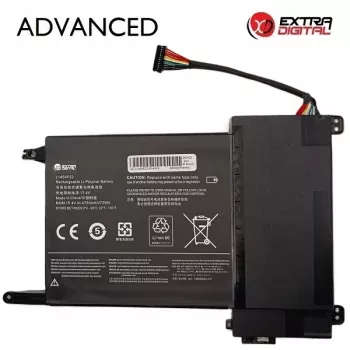 Extra Digital Advanced laptop akkumulátor Lenovo L14S4P22-höz – 4750mAh, 14,4V, 68,4Wh, 4 cellás Li-ion
