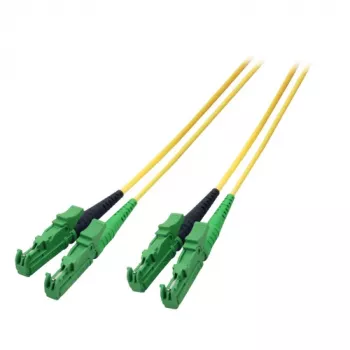 EFB R&M Duplex patchkábel E2000/APC - E2000/APC OS2 singlemode 3m LSZH 3mm sárga G657A1 C minőségi osztály