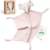 Momcozy pamut plüssjáték elefánt babáknak, rózsaszín