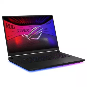 ASUS ROG Strix SCAR 18 G835LXG-U9642W 18 inch 4K 240Hz Mini LED játék laptop (Intel Core Ultra 9 290HX, GeForce RTX 5090 24GB, 64GB DDR5, 2TB SSD, Windows 11 Home, Off Black)