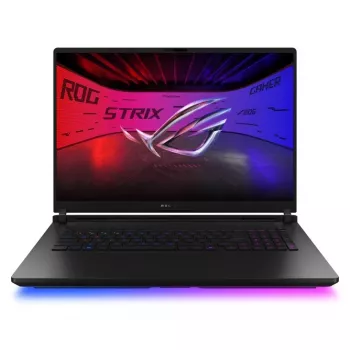 ASUS ROG Strix SCAR 18 G835LXG-U9642W 18 inch 4K 240Hz Mini LED játék laptop (Intel Core Ultra 9 290HX, GeForce RTX 5090 24GB, 64GB DDR5, 2TB SSD, Windows 11 Home, Off Black)