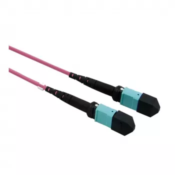 VALUE MPO trunkkábel 50/125µm OM4, MPO/MPO, A típus, lila, 15 m
