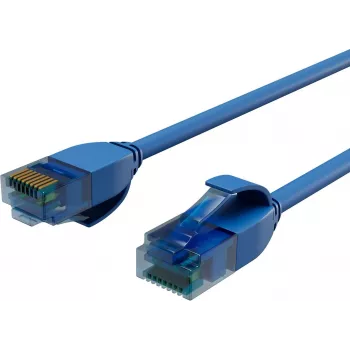 ShiverPeaks BASIC S- slim patchkábel Cat.6 U/UTP 3m kék
