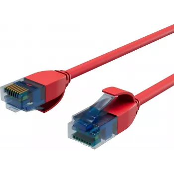 ShiverPeaks BASIC-S slim Cat6 U/UTP patchkábel, 3,0 m, piros