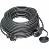 KOPP ELEKTROTECHNIK 25 m nehéz gumi hosszabbítókábel, Schuko, H07RN-F, IP44, 16 A, fekete