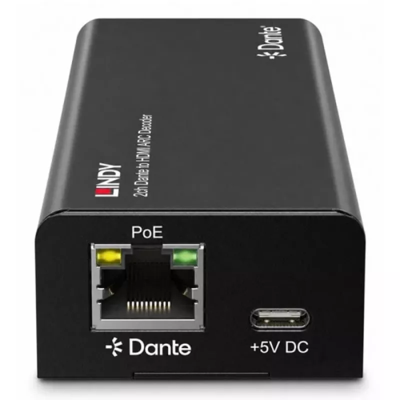 Lindy 2ch Dante HDMI ARC dekóder