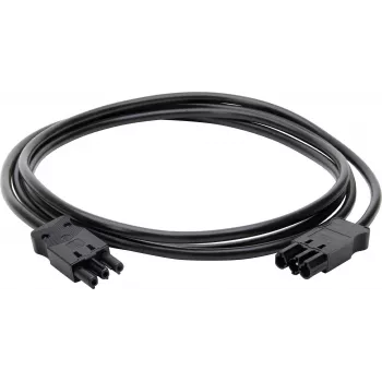 Kopp összekötő kábel GST dugaszrendszerrel kompatibilis, M/M, 1,5 mm², 3 m, fekete