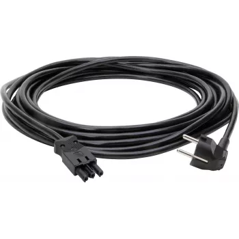 Kopp 10 m hosszabbítókábel Schuko dugóval és GST18i3 csatlakozóval, 1,5 mm², fekete