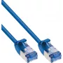 InLine® Slim patch kábel, U/FTP PiMf, Cat.6A, kék, 5 m