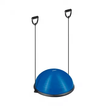 REBEL ACTIVE félgömb egyensúlytréner 58 cm pumpával - fekete/kék