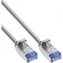 InLine Slim patch kábel U/FTP PiMf Cat.6A, 10 m, szürke (71900)