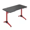 LogiLink gaming asztal 120x60 cm RGB piros keret