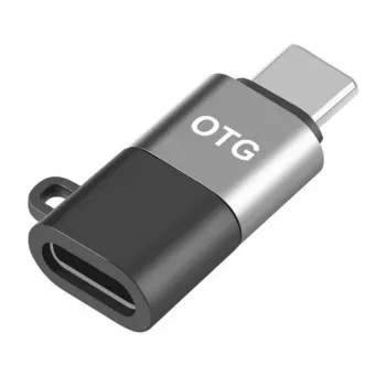 Puluz 8-pin USB-C OTG adapter (fekete)