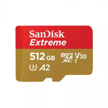 SanDisk Extreme Go A2 U3 V30 microSDXC 512GB memóriakártya