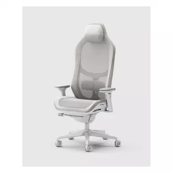 Fractal Design Refine 2 Mesh Light gamer szék, világosszürke/fehér