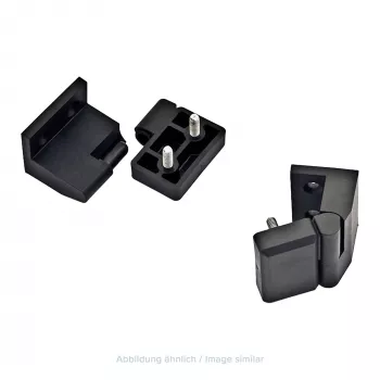 Triton RAX-MS-X21-X1 Plug-in Door Hinge, Left, for 19 inch Wall/Floor Cabinets