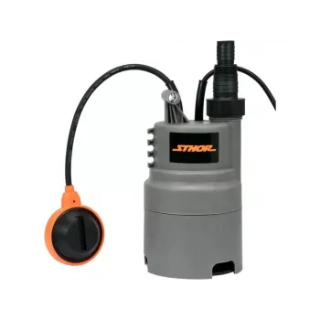 STHOR szennyvízszivattyú 400W 79781 - merülőszivattyú, 7500 L/h, 5m szállítómagasság, úszókapcsoló, 10m kábel