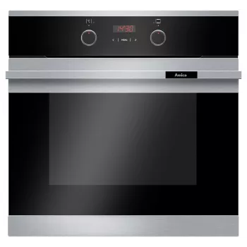 Amica EB6521 FUSION Electric Built-in Oven 65L A Energy Class Black/Stainless Steel