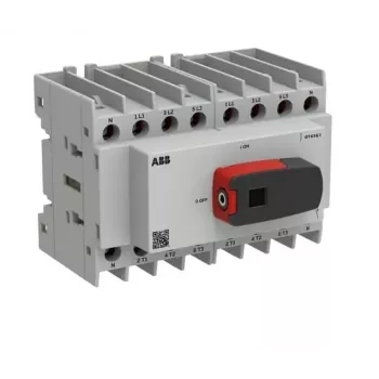 ABB OT63G1-8BS63 8 pólusú terheléskapcsoló 63 A 1000 V AC/DC G1 keret közvetlen fogantyúval