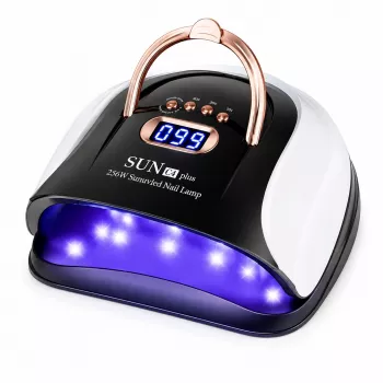 EXTRALINK Stay Beauty C4 UV LED körömlámpa 256 W hybridgele-hez