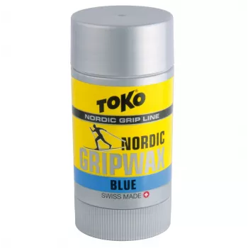 Toko Carbon GripWax kék 25g - PFC-mentes tapadóviasz hideg hóhoz (-7°C és -2°C között)