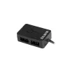 Zalman ZM-4PALC ARGB Controller - 4-Port Addressable RGB Hub with Magnetic Mount