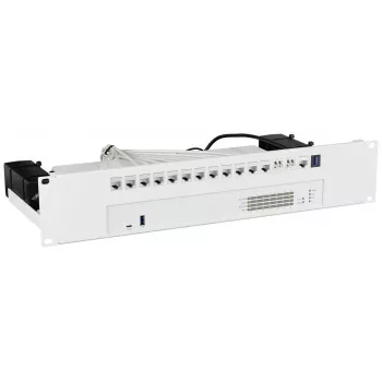 Rackmount IT 1U rack rögzítőkészlet Sophos XGS 87/107/116/126/136 készülékhez, fekete