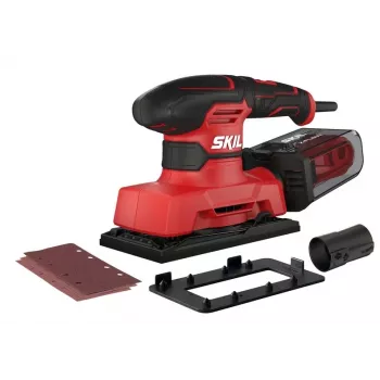 SKIL 7362AA excenteres csiszoló 280W 3 csiszolólappal és porelszívó dobozzal