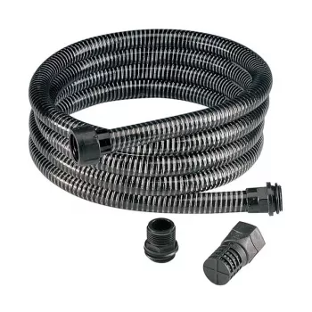 IMULETKU 7m nehéz szívótömlő megerősített PVC-ből, lábventillal és bilincsekkel, 1 inch