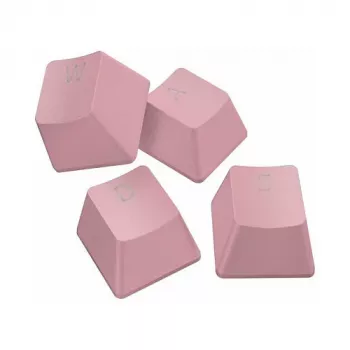 Razer PBT keycap + spirálkábel upgrade készlet, doubleshot PBT, USB-C-USB-A spirálkábel, Quartz Pink (RC21-01491000-R3M1)
