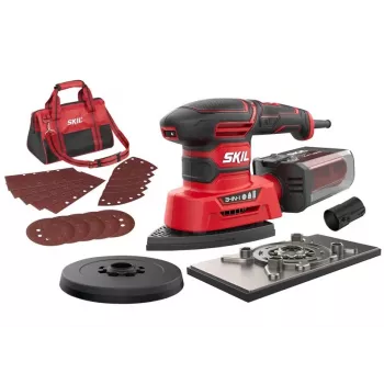 SKIL multifunkciós csiszoló 7280 DA 250W téglalap és delta alappal