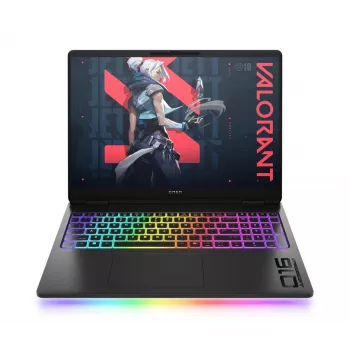 HP OMEN MAX Gaming 16-ah0013ns 16 inch WQHD 165Hz játék laptop - Intel Core Ultra 9 275HX, 32GB DDR5, 1TB SSD, NVIDIA GeForce RTX 5070 Ti 12GB, Windows 11 Home, Shadow Black (felújított)