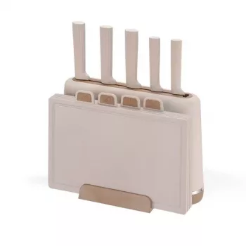 MEO MR-1412-BEIGE MAESTRO kés- és vágódeszka-készlet