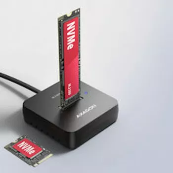AXAGON ADSA-M2C11L M.2-NVMe SSD dokk, USB-C 10Gbps